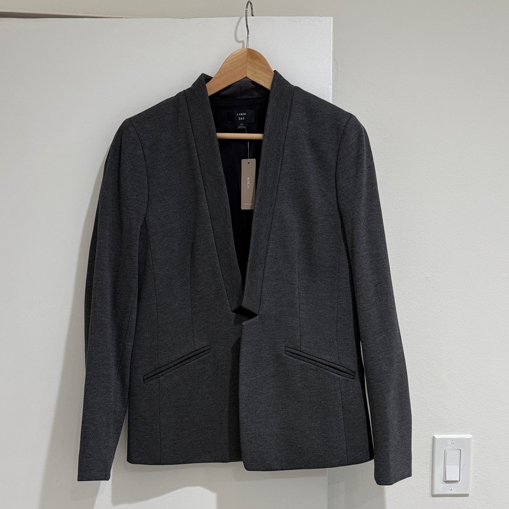 J. Crew Women's Gray Blazer